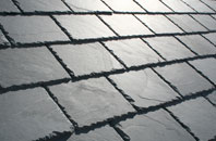 Girt slate roof